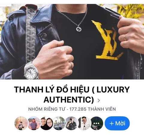 Group Facebook mua túi xách hàng hiệu thanh lý