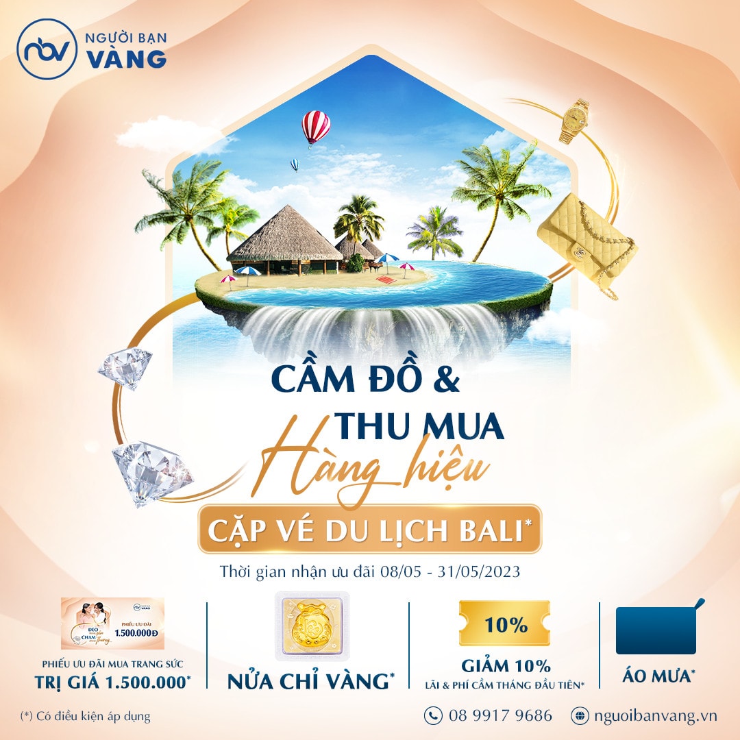 Ưu đãi tháng 5 tại Người Bạn Vàng