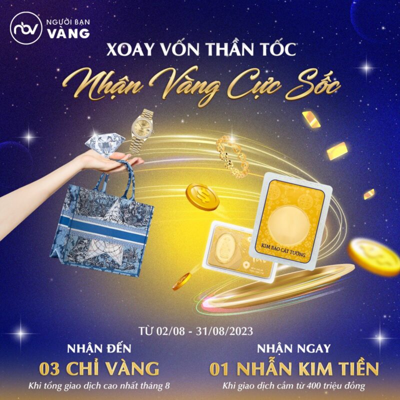 Xoay vốn thần tốc - Nhận vàng cực sốc