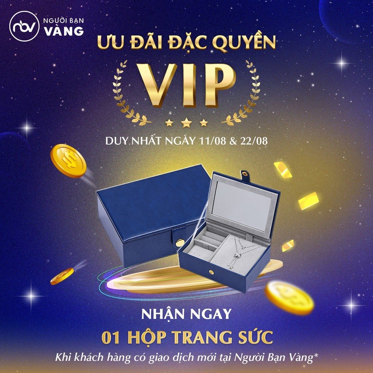 Người Bạn Vàng ưu đãi tháng 8