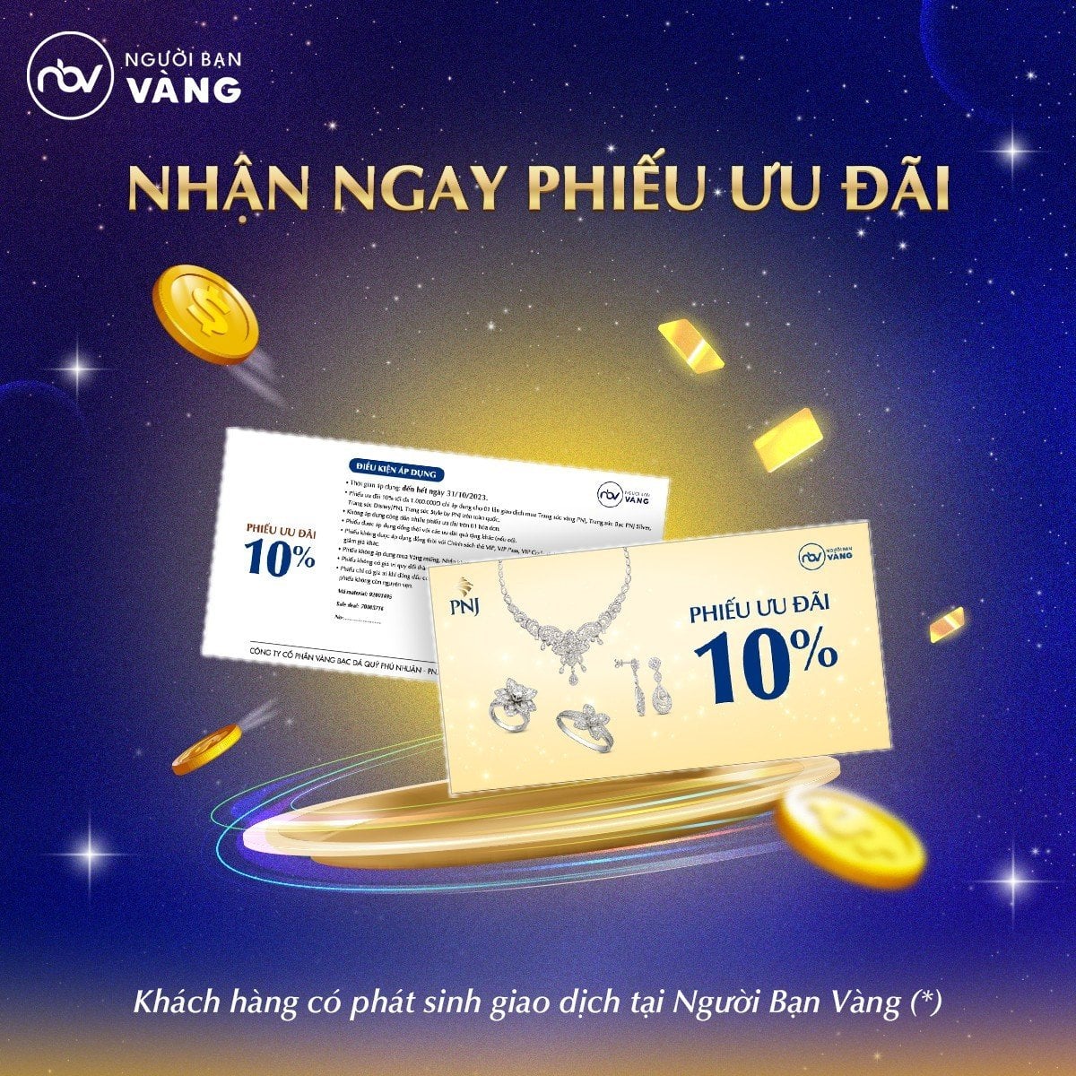 Người Bạn Vàng ưu đãi tháng 8