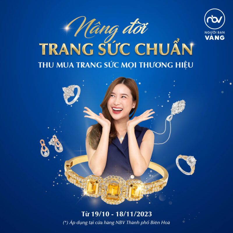 Nâng đời trang sức chuẩn