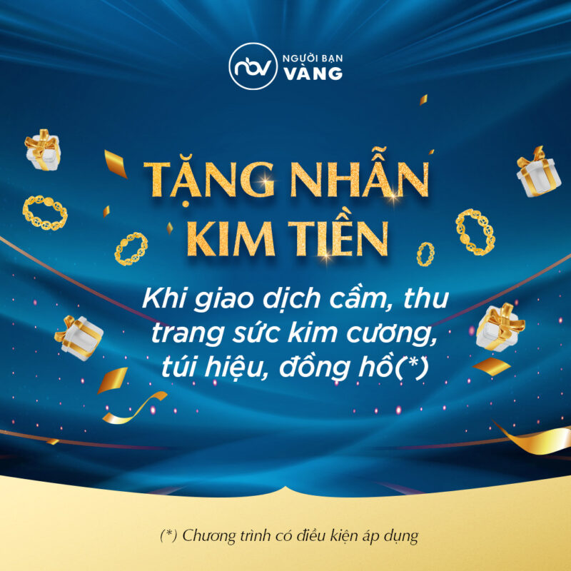 Tặng nhẫn vàng - Giao dịch mỹ mãn