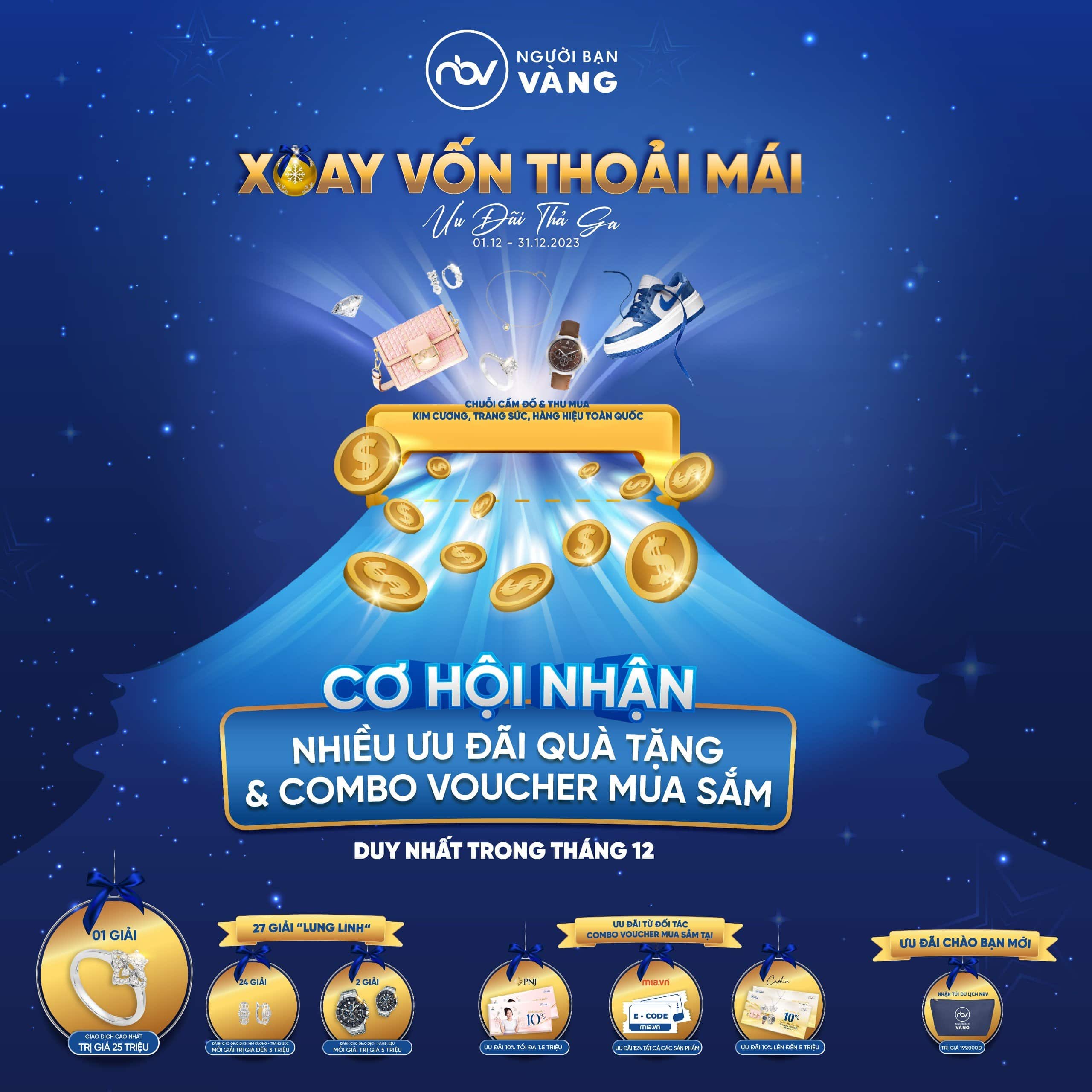 Xoay vốn thoải mái - Ưu đãi thả ga