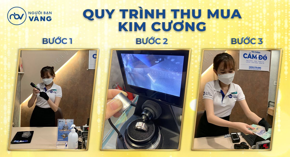 Quy trình thu mua kim cương