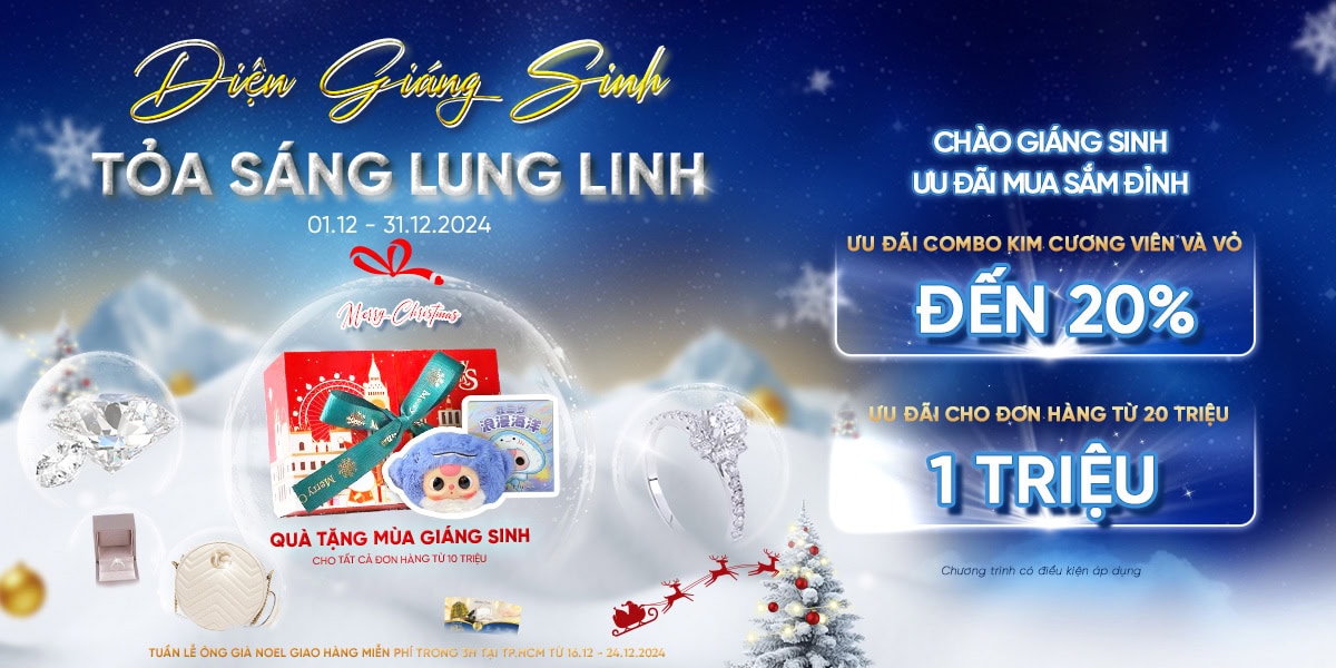 Mừng Giáng Sinh - Ưu đãi lung linh